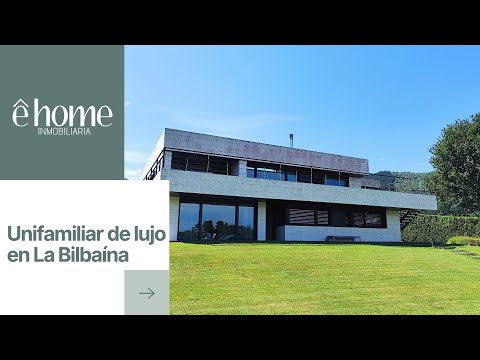 Video: Zeitgenössisches Haus in La Bilbaína mit einer geometrischen Struktur und einem Design