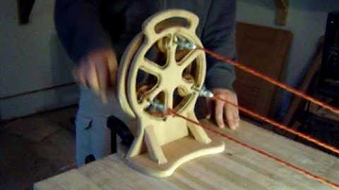 Rope making machine