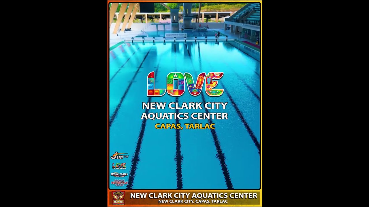 New Clark City Aquatics Center can host international Aquatic Competitions! New Clark City