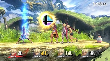 SSB4 - Gaur Plain - Time - Omega Mode - Shulk