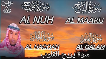 ¶በቁርአን ¶እንታከም¶ BEAUTIFUL VOICE ¶QARI TAWFIK¶سوة يزهب العقل¶قرآن الكريم ¶ከሱራ ኑህ -ቀለም¶