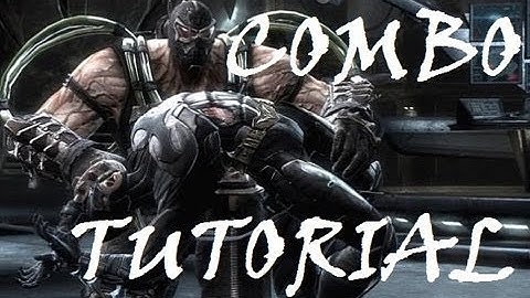Injustice - Combo Tutorial - Bane (52% One Bar)