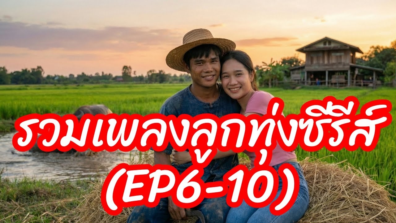 รวมเพลงลูกทุ่งซีรีส์ (ชุดที่ 2): จากบ้านนาสู่เมืองกรุง (EP.6-10) ฟังยาวต่อเนื่อง - บ้านนาพาเพลิน