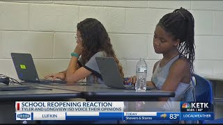 East Texas school districts prepare for in-person classes as COVID-19 cases spike