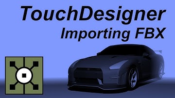 TouchDesigner - Importing 3D Model (FBX) Tutorial
