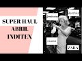 🛍️HAUL INDITEX abril: ZARA, BSHK, STR, P&B 🤩 - Iraide Castillo