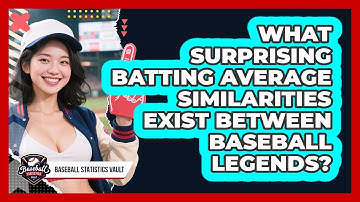 What Surprising Batting Average Similarities Exist Between Baseball Legends?