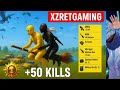 +50  kills 😱 due   vs. squad   gameplay 🥶 in #pubgmobile conquer league crazy push