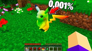 COMO EU CONSEGUI O POKEMON MAIS RARO DO MINECRAFT!!