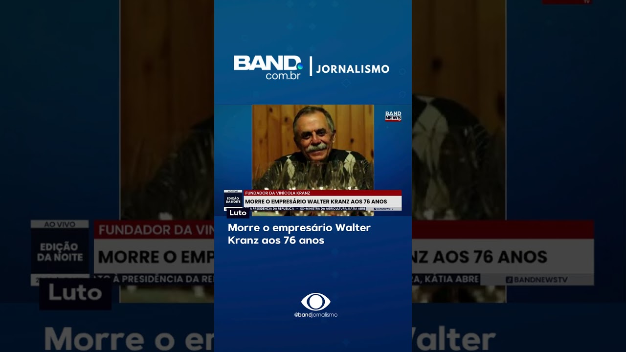 Morre o empresário Walter Kranz aos 76 anos