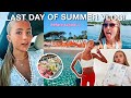 MY LAST DAY OF SUMMER VLOG 2023 *before back to school*