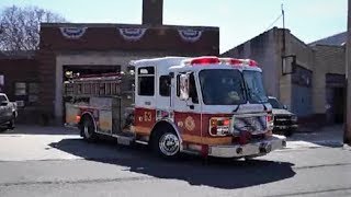 Philadelphia Fire Department Engine 63 Responding