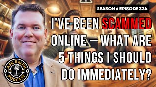 I’ve been scammed online – what are 5 things I should do immediately?