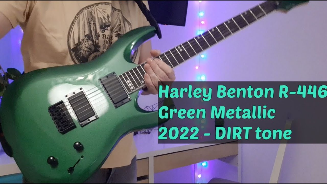 Harley Benton R-446 Green Metallic, 2022 - DIRT Sound - YouTube