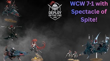 I was the best Drukhari at Worlds! 7-1 with Wych Cult.