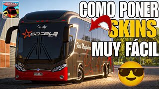 VIDEO TUTORIAL COMO PONER SKINS EN world bus driving simulator  screenshot 3