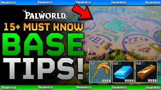 BEST BIG Base Tip & Tricks / 7 in 1 Base Tour Guide - Palworld Tides Of Terraria