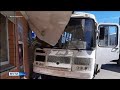 Автобус врезался в здание. Происшествия в Республике Коми 14.07.2021