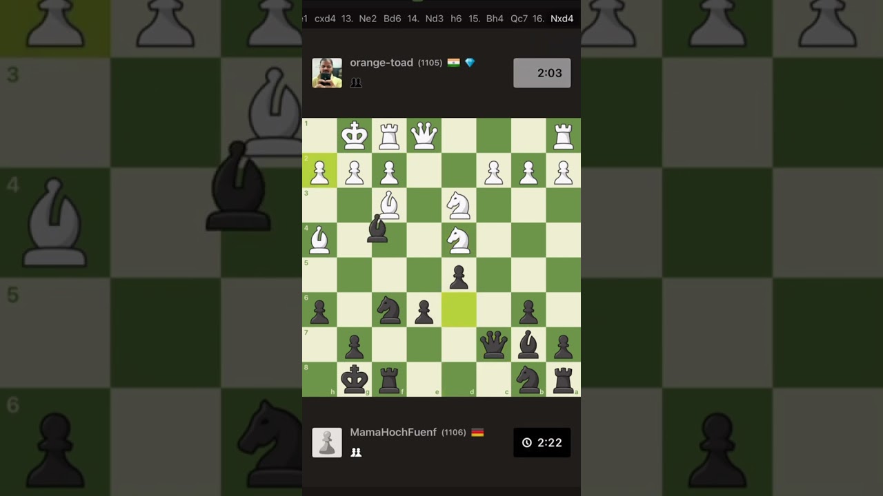 Chess: Knight's Daring Move & Bishop Sacrifice!