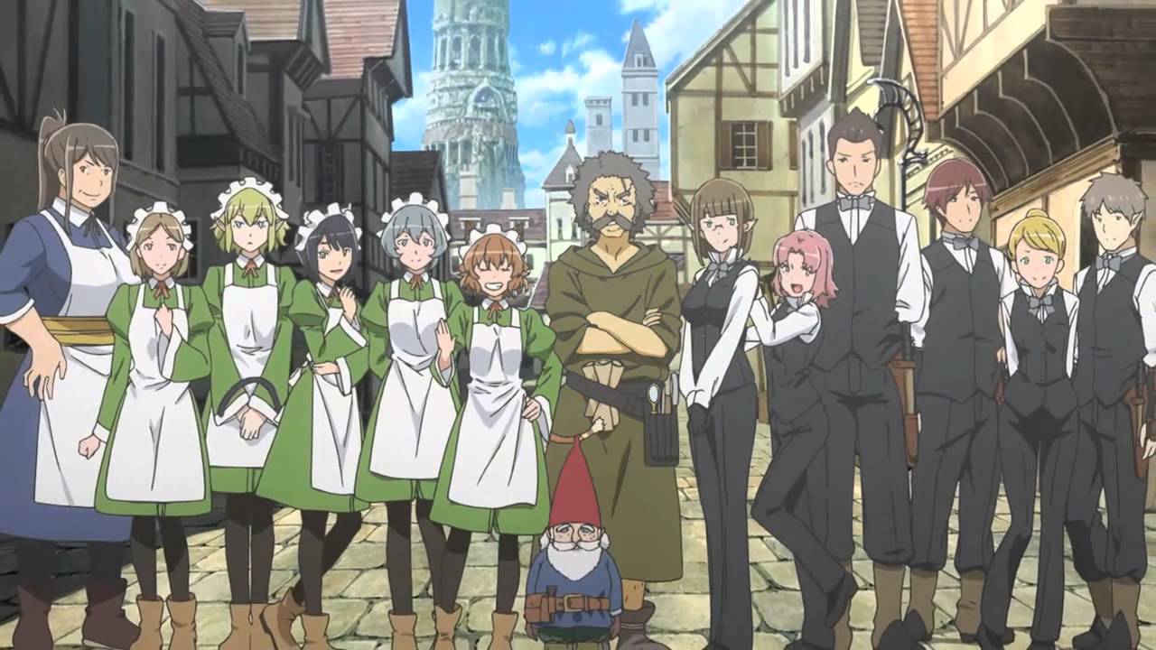 is it wrong to try to pick up girls in a dungeon opening theme
