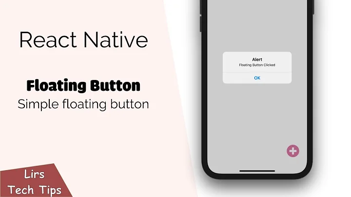 React Native: Floating Button