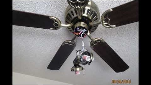 Thumbnail of Cool Breeze Generic hugger ceiling fan installation