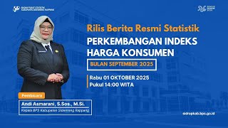 Berita Resmi Statistik | BPS Kabupaten Sidenreng Rappang   1 Oktober 2025