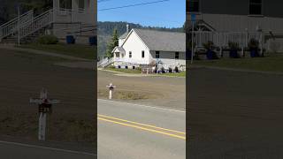 Beautiful downtown Lookingglass, Oregon on the Coos Bay Wagon Road near Roseburg, Oregon