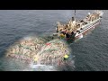 Life on the most advanced deep sea fishing vessel  unbelievable hundreds of tons of fish are caught