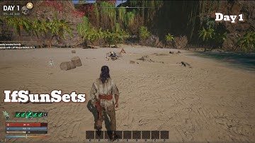 New Open World Survival RPG Game / IfSunSets Gameplay / No Commentary / Day 1