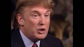 Famous Donald Trump in 2000 - Dan Rather, 60 minutes interview Profile
