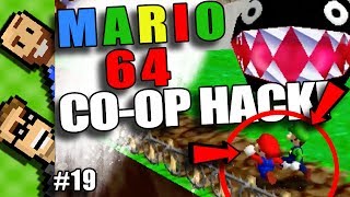 Famous 2 PLAYER SIMULTANEOUS! Super Mario 64 CO-OP Hack (Ep 19) Multiplayer Hack: SM64 Co Op | The Basement Profile