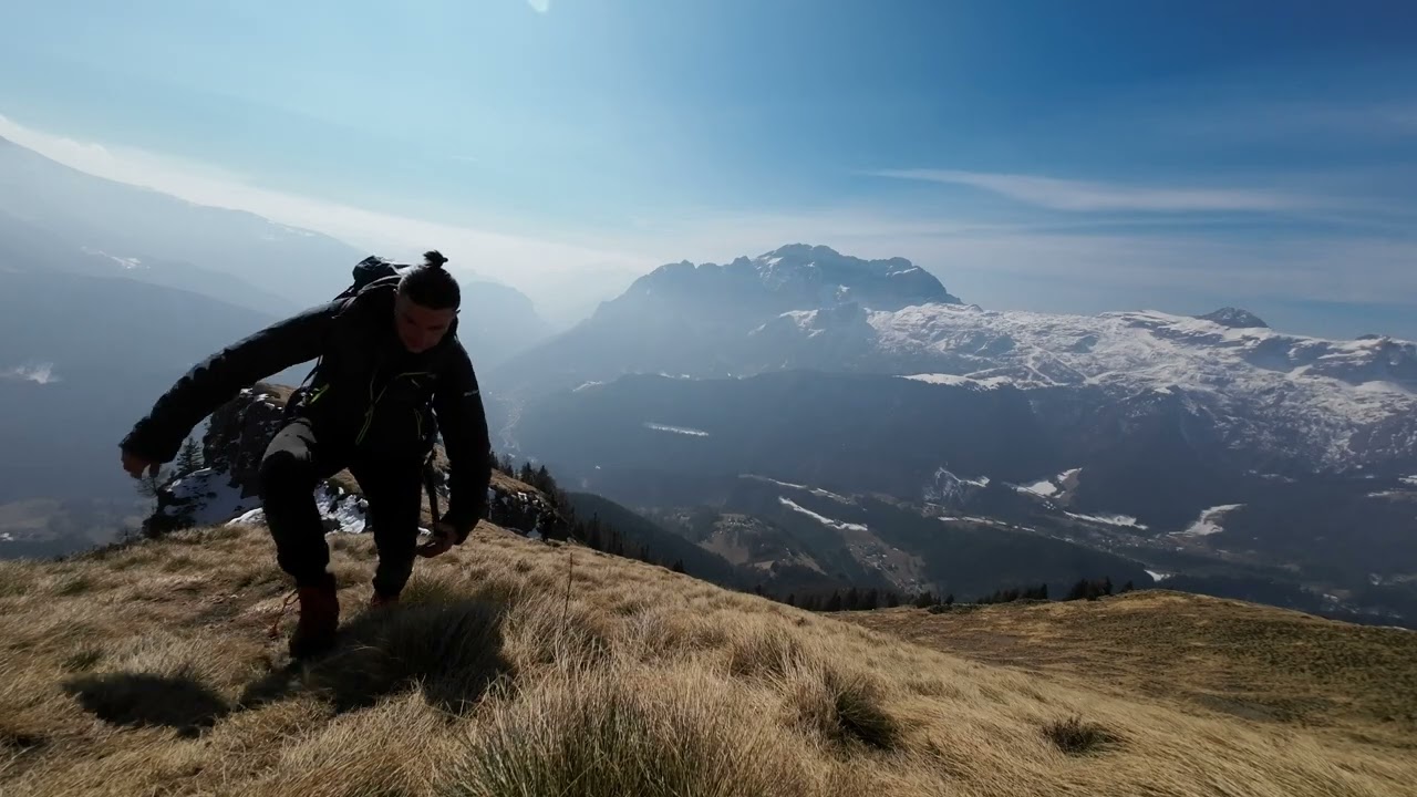 Pizzo Pianezza 2046m Diga del Gleno Vilminore bg Orobie Lombardia 13/03/2022