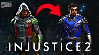 Injustice 2 - Turning My ROBIN into NIGHTWING!!