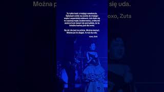 Miło mi, miło! #zuta #zutalive #koncert #wokalistka