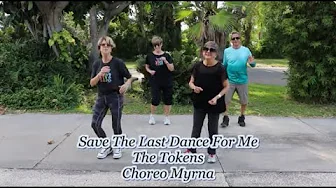 Save The Last Dance For Me | The Tokens | Dance Fitness | Zumba Gold With Keep On Moving KOM