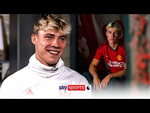 &quot;Expect hard work &amp; a guy who&#39;ll die for this club!&#39; | Rasmus Højlund on what he&#39;ll bring to Man Utd