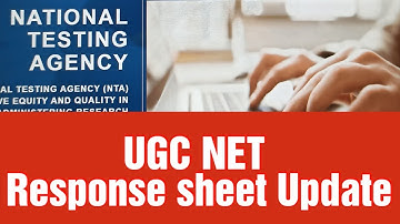 ugc net response sheet 2023