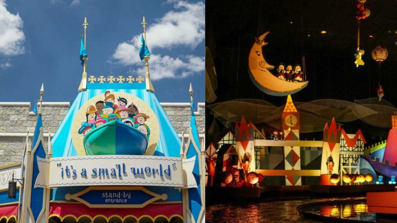 Magic Kingdom It S A Small World Full Ride 19 Walt Disney World Hd Detail Park Tour Vlog Youtube