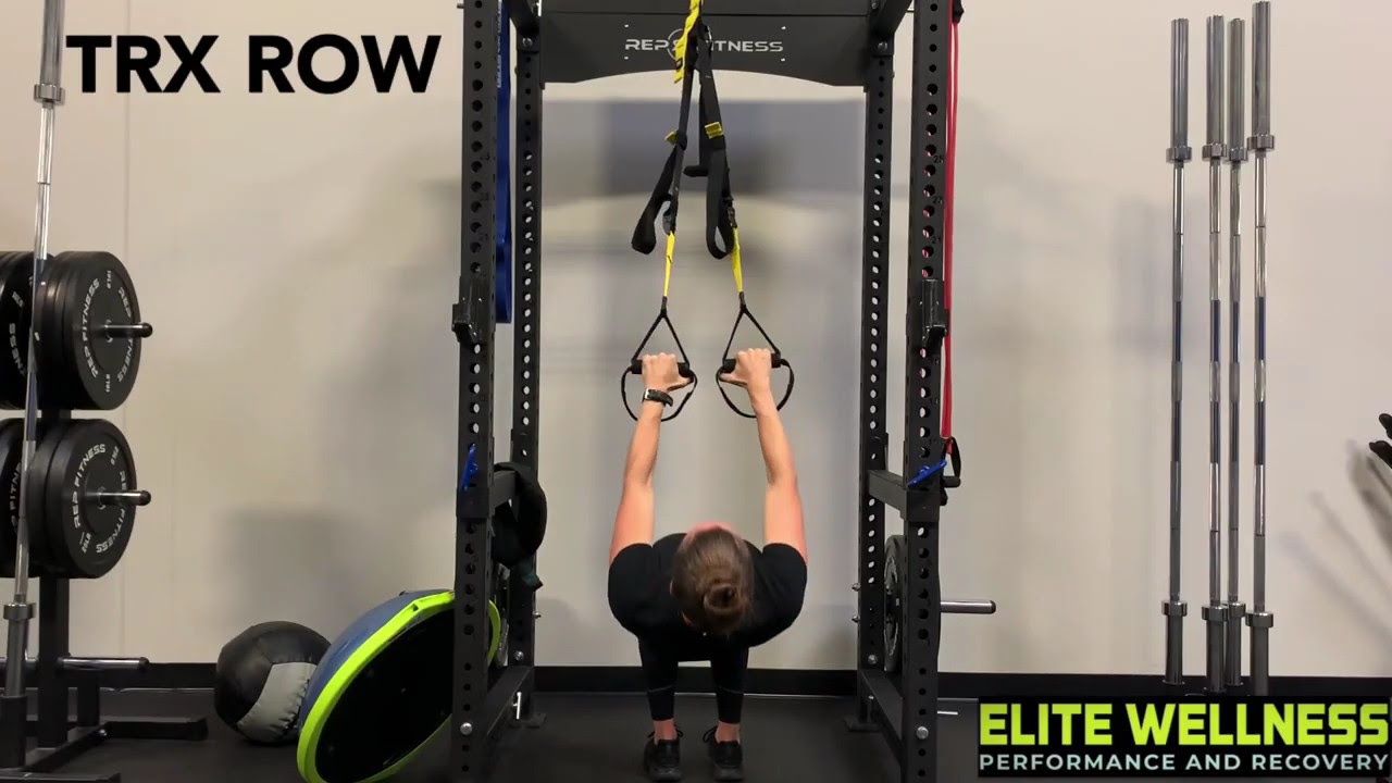TRX Row Elite Wellness Performance YouTube