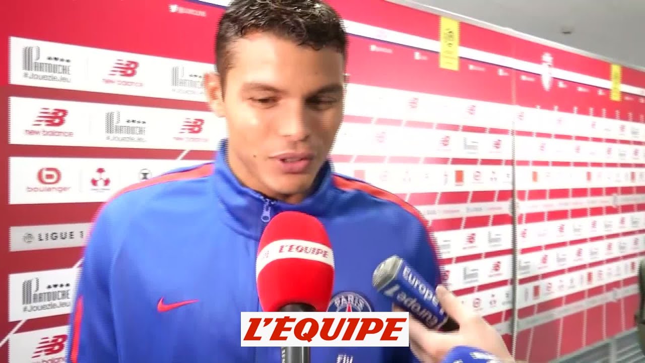 Foot   L1   PSG  T Silva Nous avons tous fait un bon match