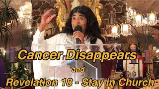 Evangelist Patricia Turner - Cancer Disappears/Revelation 18 - Stay in Church 