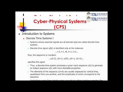 Cyber-Physical Systems (CPS) Course - Chapter 1 - Introduction to Systems - Part B