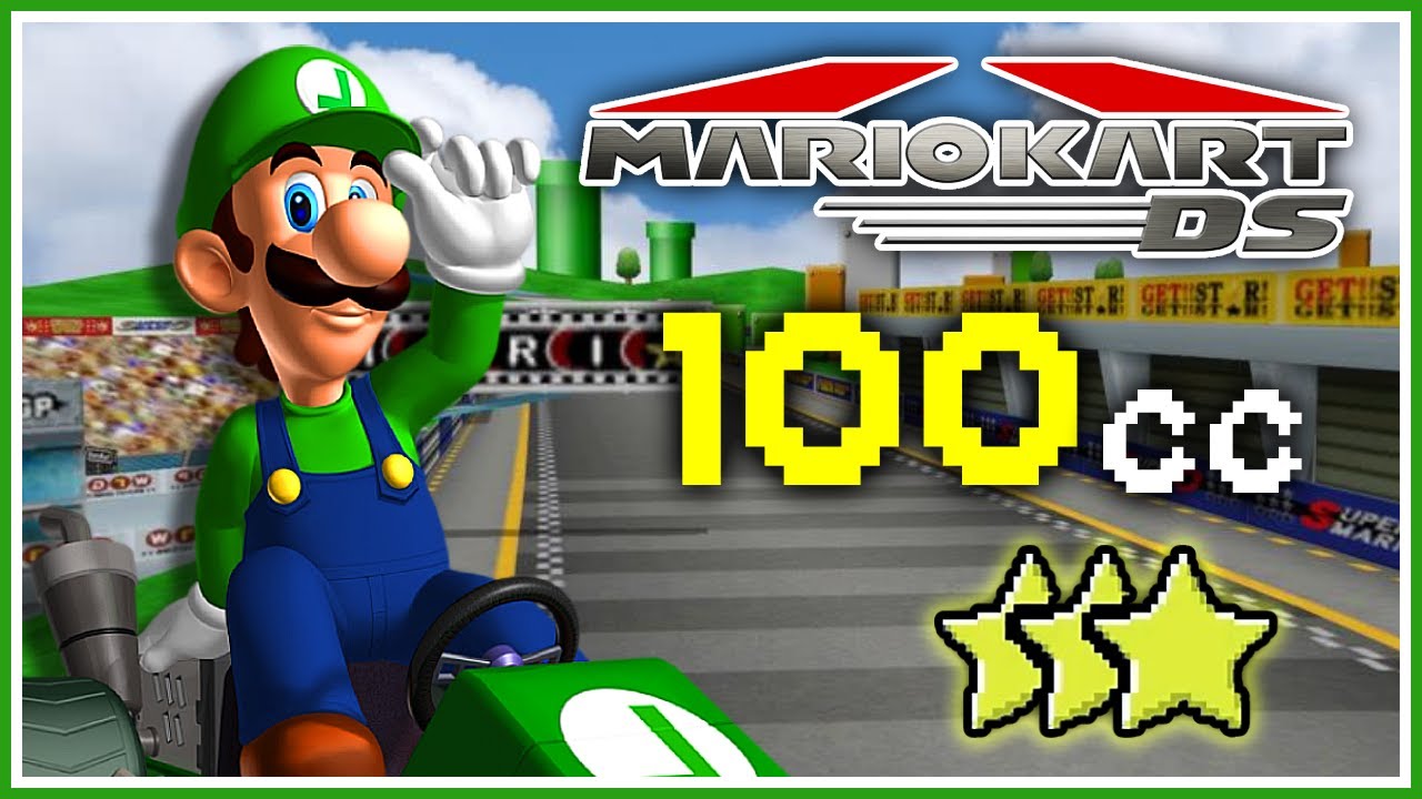 Mario Kart DS - All Tracks / Cups (100cc, 3-Star Rank)