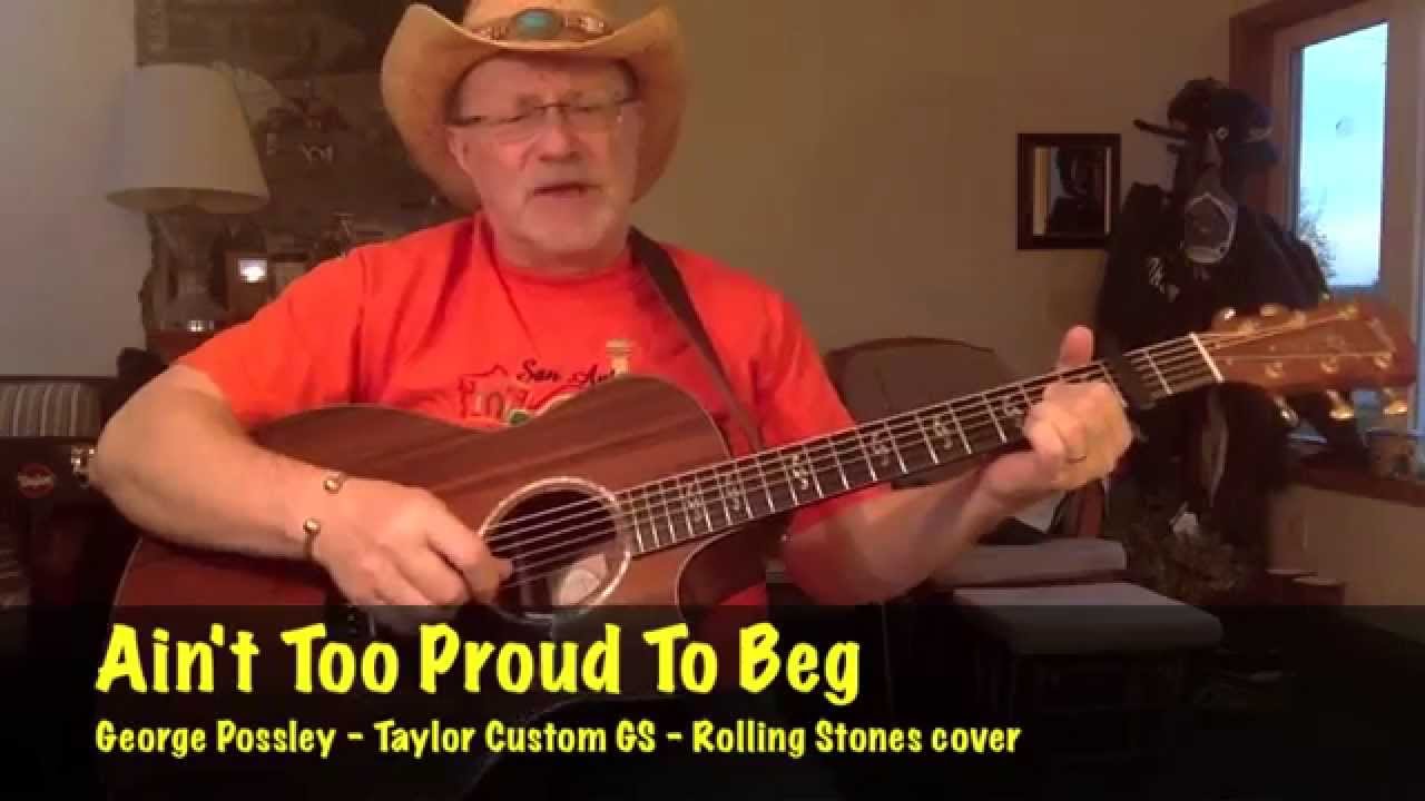 1692 Ain't Too Proud To Beg Rolling Stones cover with chords and