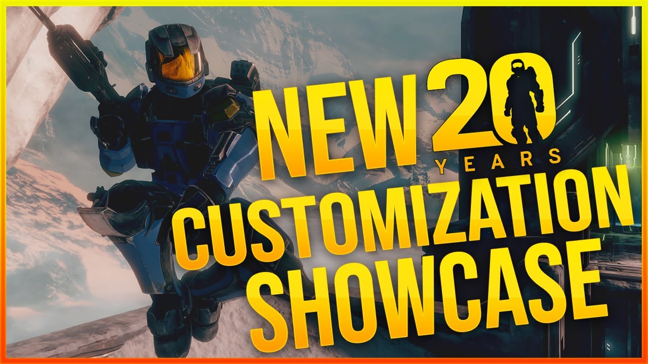 Halo MCC 20th Anniversary | New Cosmetics Showcase [IN GAME] - YouTube