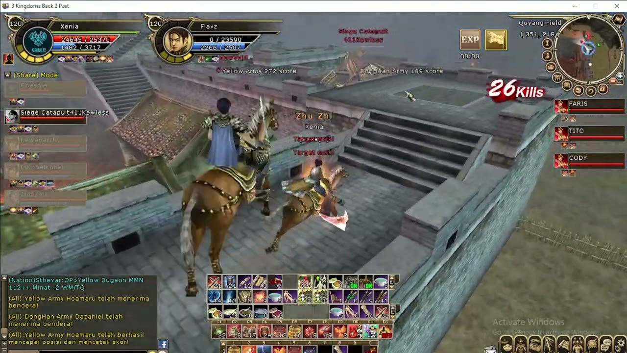 HIGHLIGHT ADVISER QUYANG BATTLEFIELD 3KINGDOMS BACK2PAST