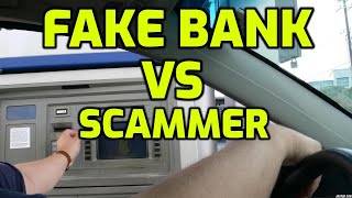 Angry Scammer RAGES Over My FAKE BANK!