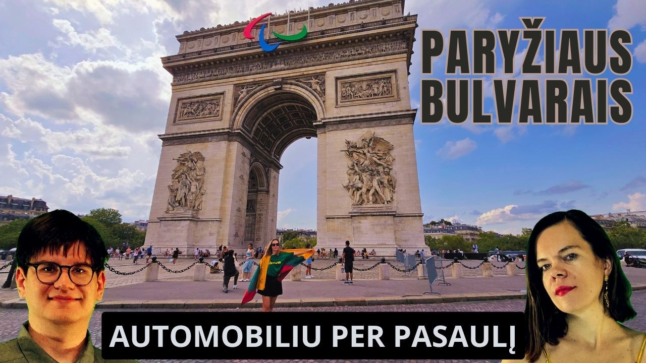 Važiuojam per Paryžių! (kas pribloškia labiausiai?) | AŽ Automobiliu per pasaulį