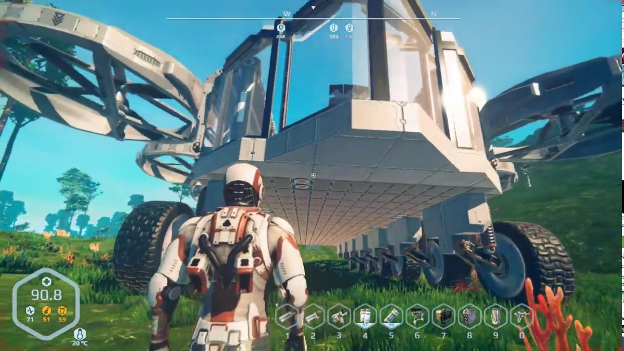 Planet Nomads - Gameplay Part 16 - Flying Home Base Compleated